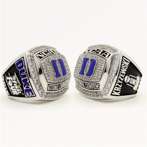 2015 Duke Blue Devils NCAA National Championship Ring
