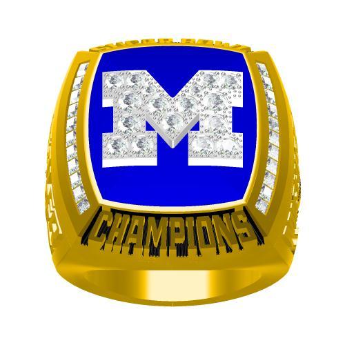 2012 Michigan Wolverines Sugar Bowl Championship Ring