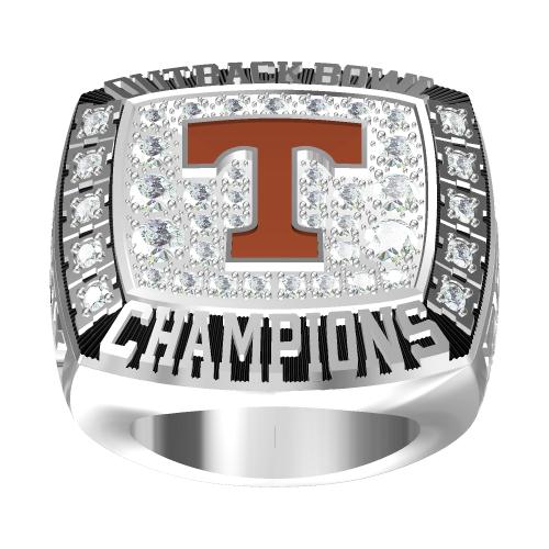 Custom Tennessee Volunteers 2008 Outback Bowl Championship Ring