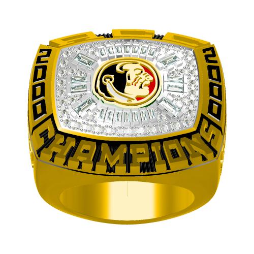 Custom FSU Florida State Seminoles 2000 ACC National Championship Ring