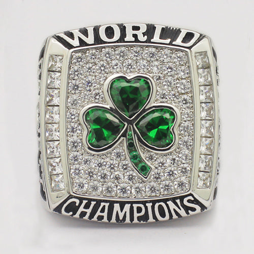 Boston Celtics 2008 NBA Finals National Basketball World Championship Ring With Green Crystals