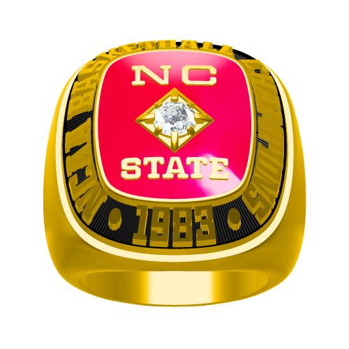 Custom NC State Wolfpack 1983 National Championship Ring