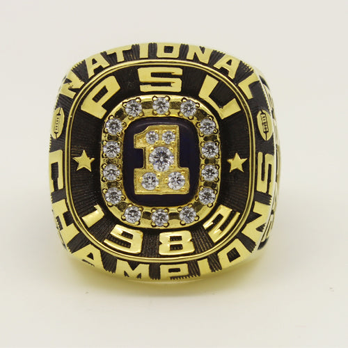 Custom Penn State Nittany Lions 1982 National Championship Ring