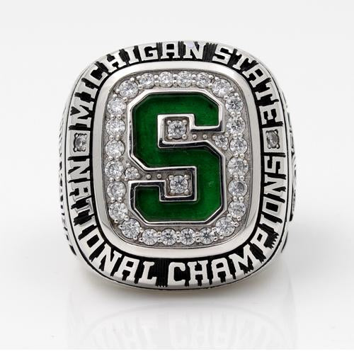 2007 Michigan State Spartans Ice Hockey National Championship Ring