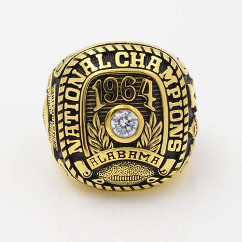 Alabama Crimson Tide 1964 National Championship Ring