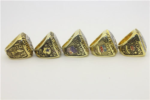 Dallas Cowboys 1971-1977-1992-1993-1995 Super Sowl Championship Ring Collection