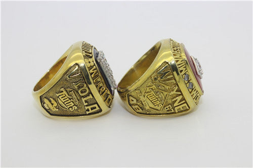 Minnesota Twins 1987-1991 World Series MLB Championship Ring Collection