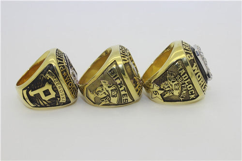 Pittsburgh Pirates 1960-1971-1979 World Series MLB Championship Ring Collection