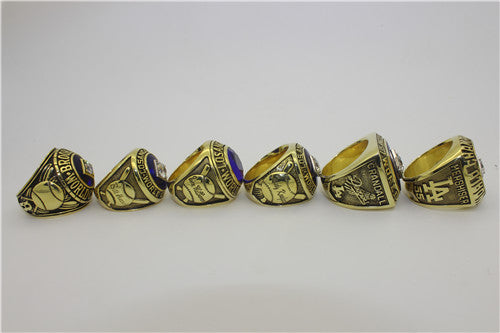 Los Angeles Dodgers 1955-1959-1963-1965-1981-1988 World Series MLB Championship Ring Collection