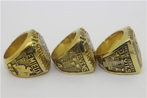New Jersey Devils 1995-2000-2003 Stanley Cup Finals NHL Championship Ring Collection