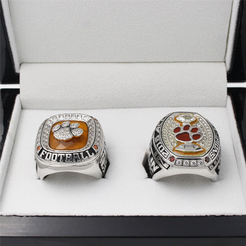 Clemson Tigers 2015 Orange Bowl & ACC Championship Ring Ring Collection