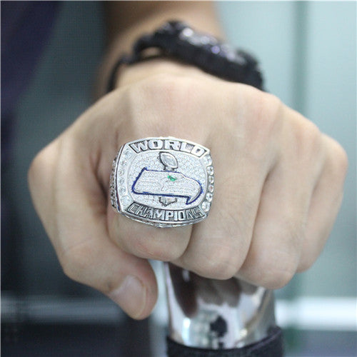 Super Bowl XLVIII 2013 Seattle Seahawks Championship Ring