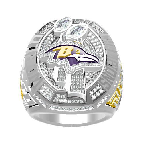 2012 Baltimore Ravens Super Bowl XLVII Championship Ring