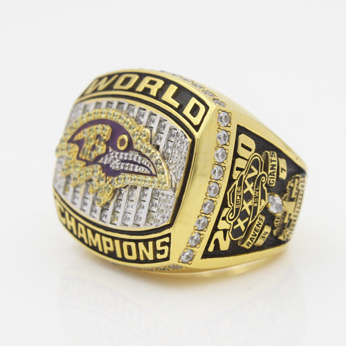 Super Bowl XXXV 2000 Baltimore Ravens Championship Ring