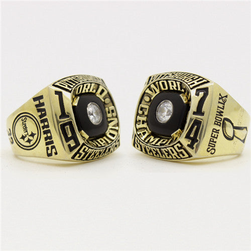 Super Bowl IX 1974 Pittsburgh Steelers Championship Ring
