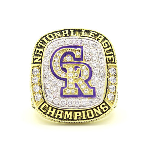 Custom Colorado Rockies 2007 National League Championship Ring With