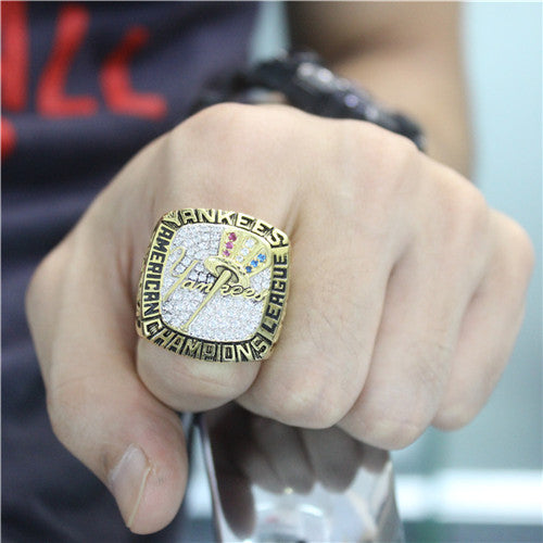 Custom New York Yankees 2001 American League Championship Ring With