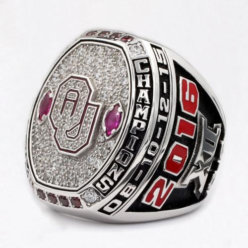 2016 Oklahoma Sooners Big 12 Championship Ring