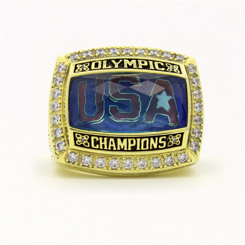 Custom 2008 U.S. Olympics Basketball Redeem Team Championship Ring