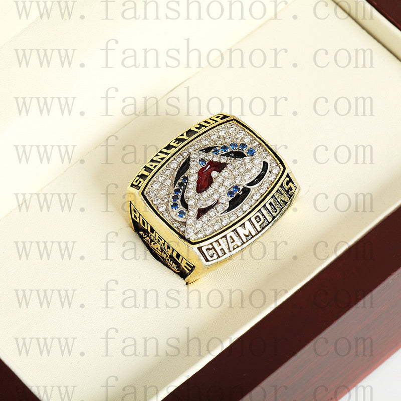 Customized NHL 2001 Colorado Avalanche Stanley Cup Championship Ring