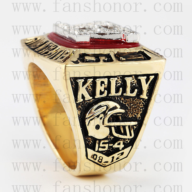Customized AFC 1991 Buffalo Bills American Football Championship Ring