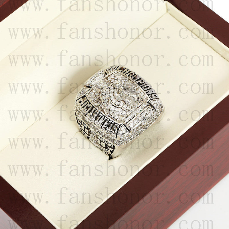 Customized NHL 2010 Chicago Blackhawks Stanley Cup Championship Ring