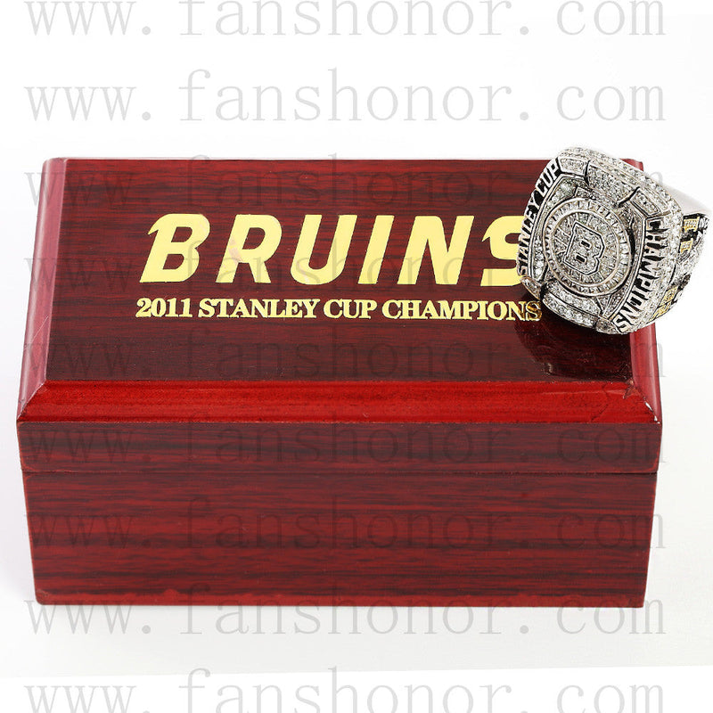 Customized NHL 2011 Boston Bruins Stanley Cup Championship Ring
