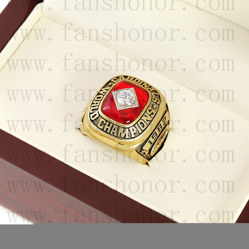 Customized MLB 1982 St. Louis Cardinals World Series Championship Ring