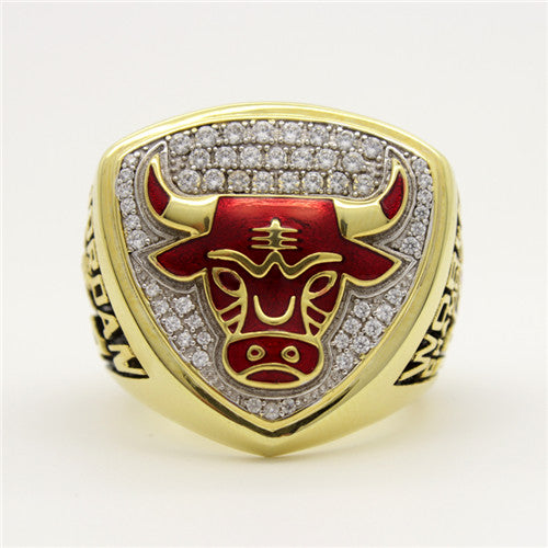 Custom 1993 Chicago Bulls NBA Basketball World Championship Ring
