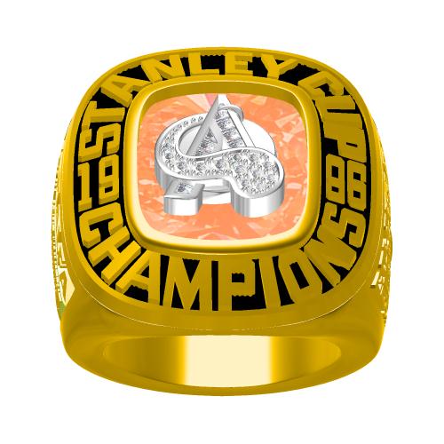 Custom 1996 Colorado Avalanche NHL Stanley Cup Championship Ring