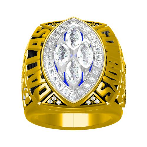 Custom Dallas Cowboys 1993 NFL Super Bowl XXVIII Championship Ring