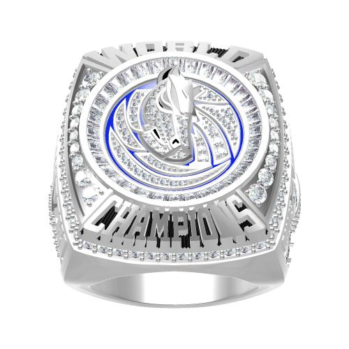 2011 Dallas Mavericks NBA Championship Ring Presented to Point, Lot #80114