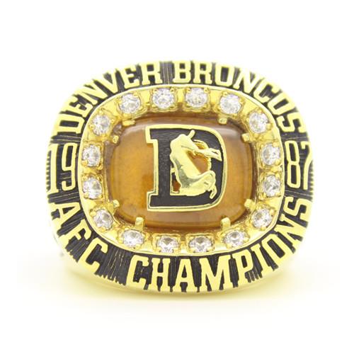 1987 Denver Broncos American Football AFC Championship Ring