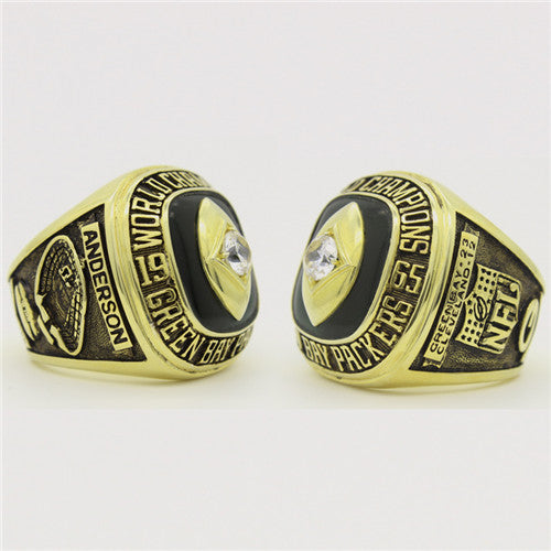 Custom 1965 Green Bay Packers NFL Super Bowl Championship Ring