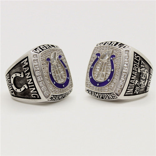 Custom Indianapolis Colts 2006 NFL Super Bowl XLI Championship Ring
