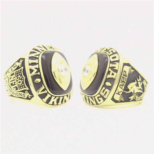 Custom 1969 Minnesota Vikings National Football Championship Ring