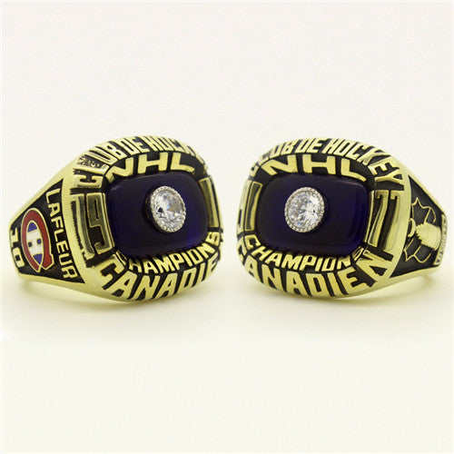 Custom 1977 Montreal Canadiens NHL Stanley Cup Championship Ring