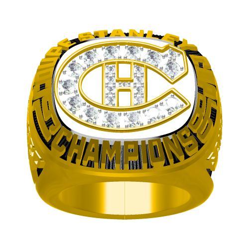 1986 Montreal Canadiens NHL Stanley Cup Championship Ring