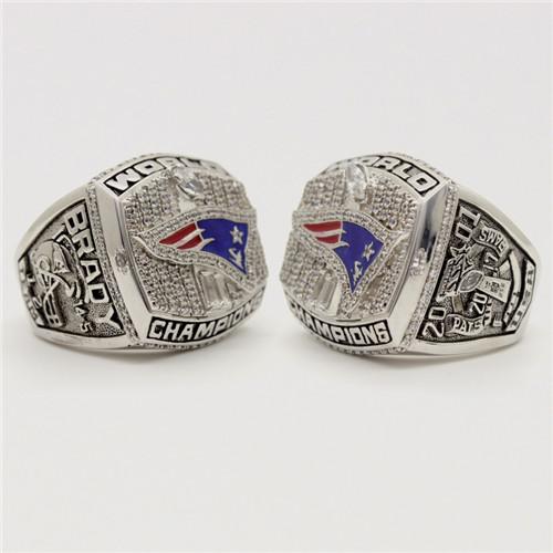 2001 New England Patriots Super Bowl Championship Ring