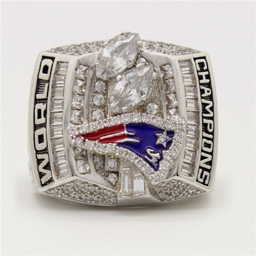 Custom New England Patriots 2003 NFL Super Bowl XXXVIII Championship Ring
