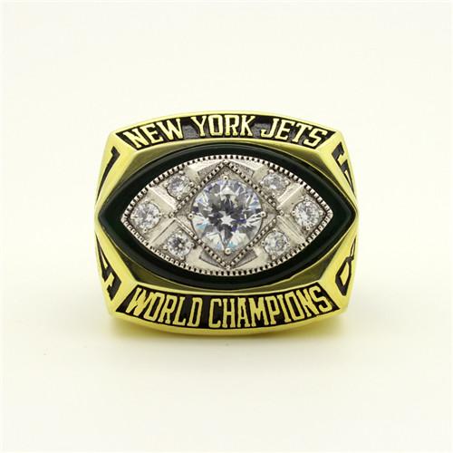 1968 New York Jets Super Bowl Championship Ring