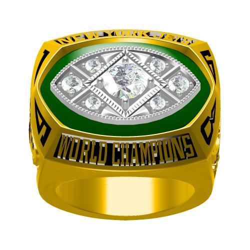 1968 New York Jets Super Bowl Championship Ring