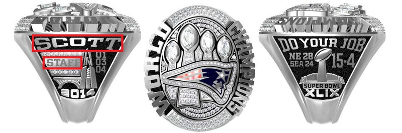 All NFL Super Bowl Championship Rings