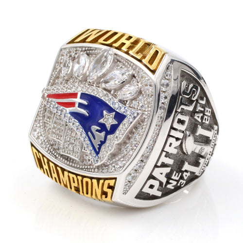 Custom New England Patriots 2016 Super Bowl LI Fan Championship Rings
