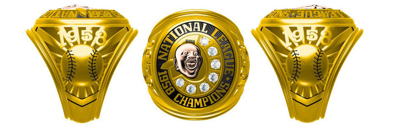 All NL National League NLCS Championship Rings