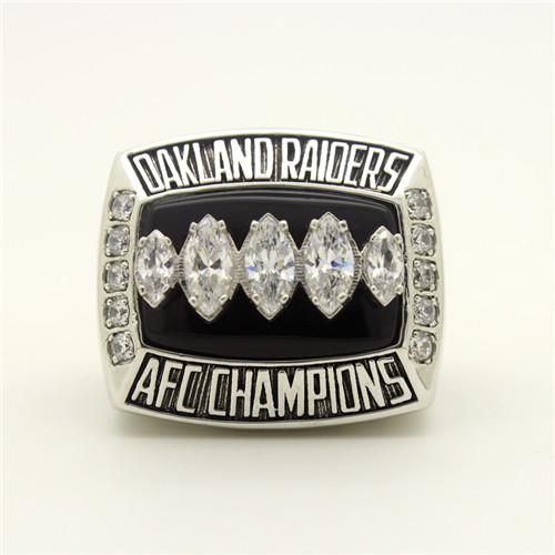 2002 Oakland Raiders American Football AFC Championship Ring