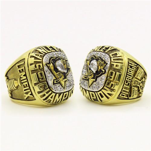 1991 Pittsburgh Penguins NHL Stanley Cup Championship Ring