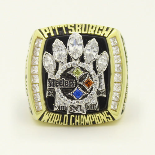 Custom Pittsburgh Steelers 2005 NFL Super Bowl XL Championship Ring