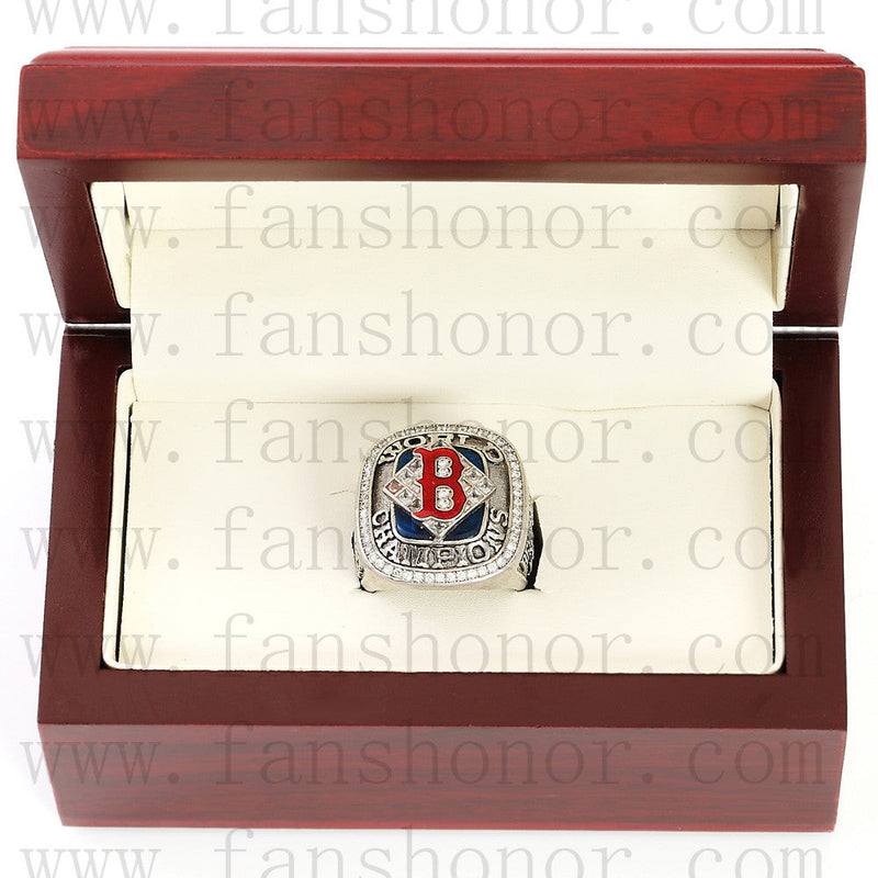 Customized MLB 2004 Boston Red Sox World Series Championship Ring