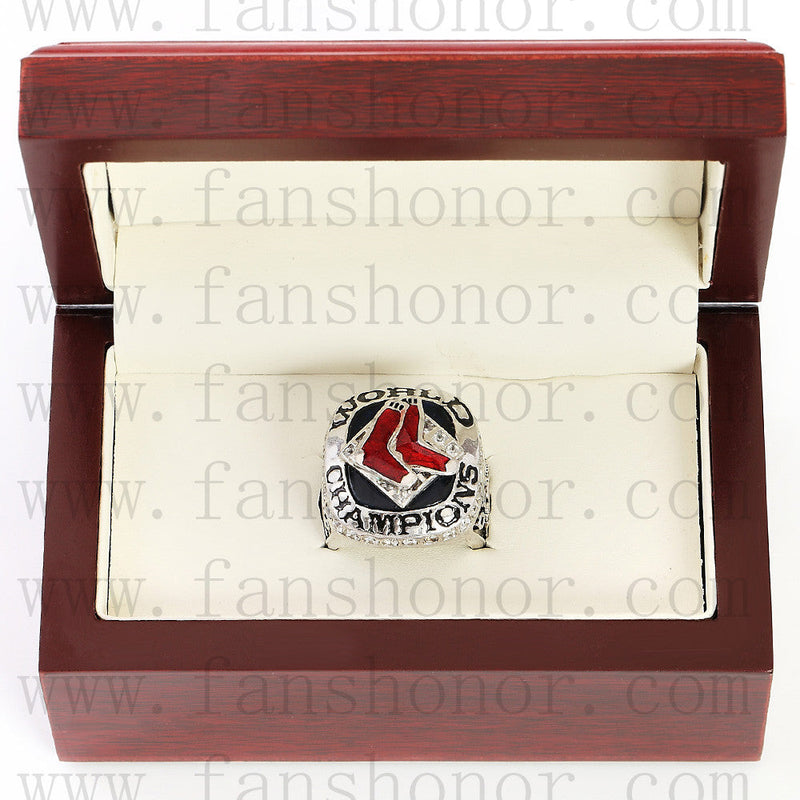 Customized MLB 2007 Boston Red Sox World Series Championship Ring
